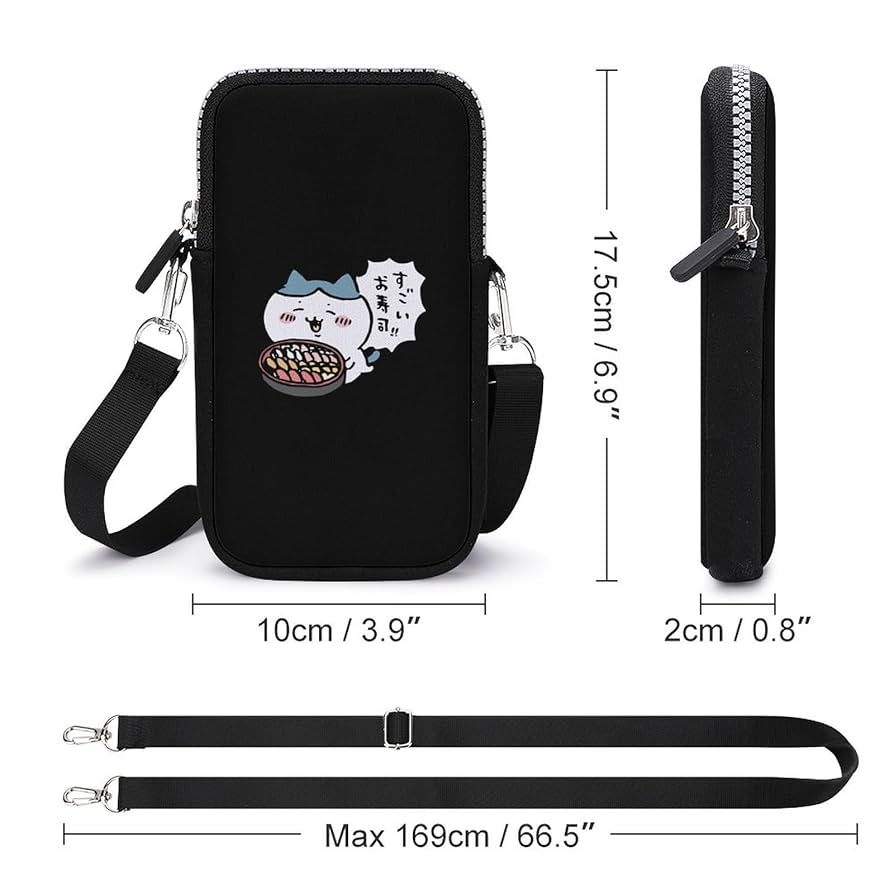 Amazon.co.jp: スマホポーチ ちいかわ ハチワレ 携帯電話バッグ